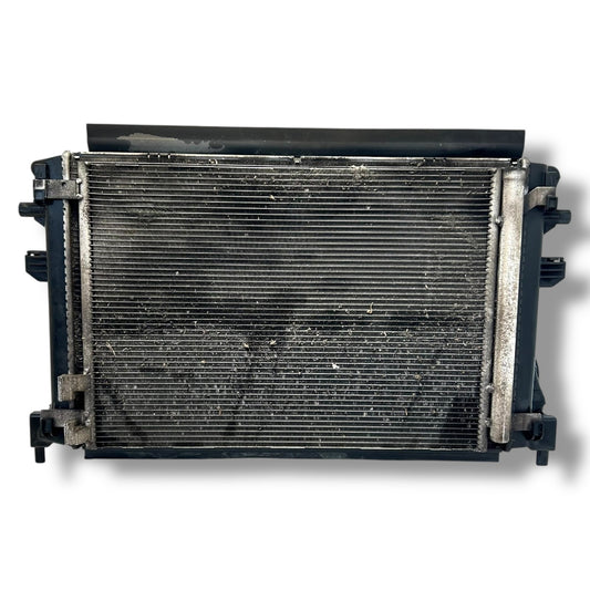 KIT RADIATORI + ELETTROVENTOLA SEAT LEON SW 1.4 TGI (2013-2017) CONDENSATORE